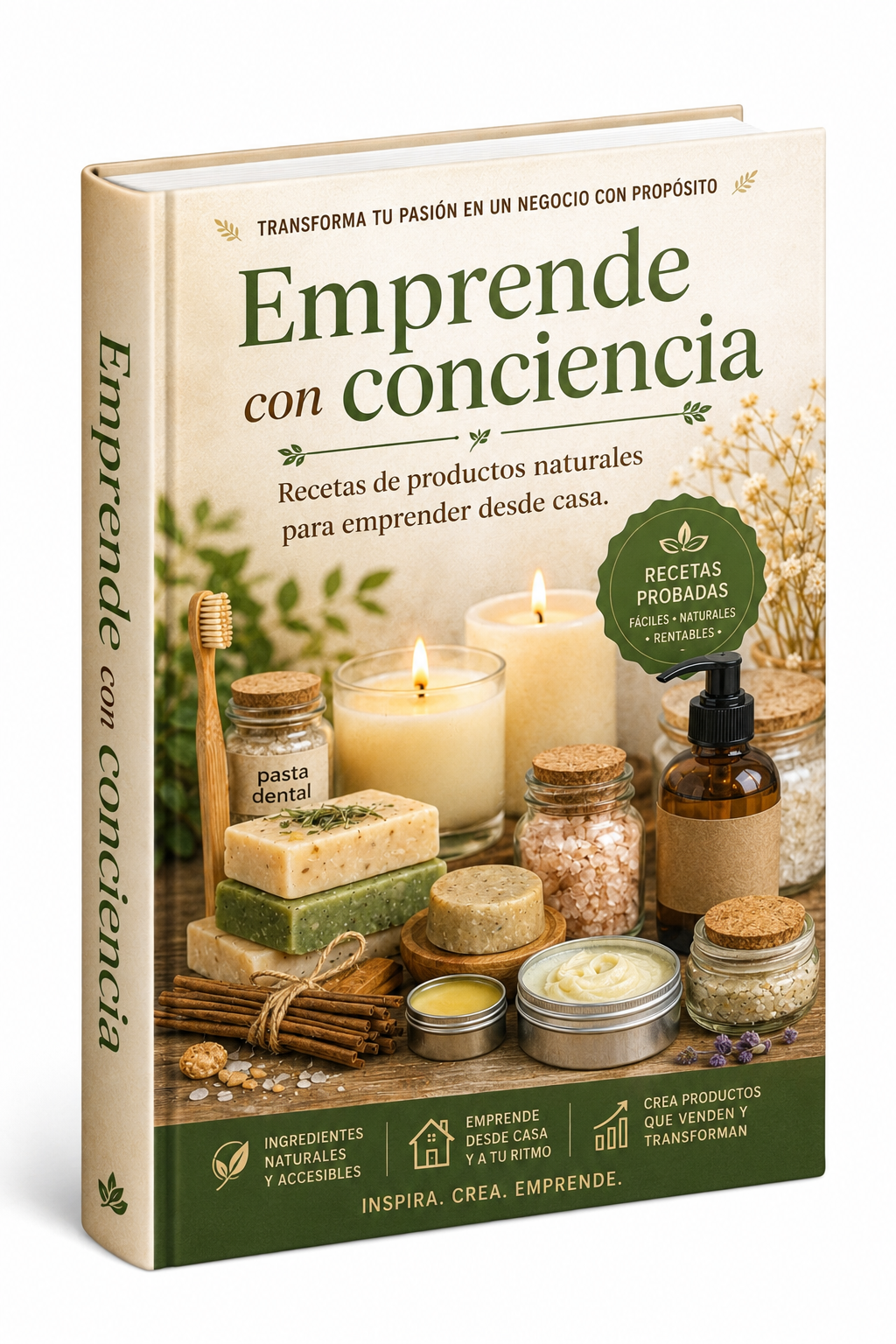 Crea tu marca de Cosmética Natural + 5 BONUS de Regalo 🎁