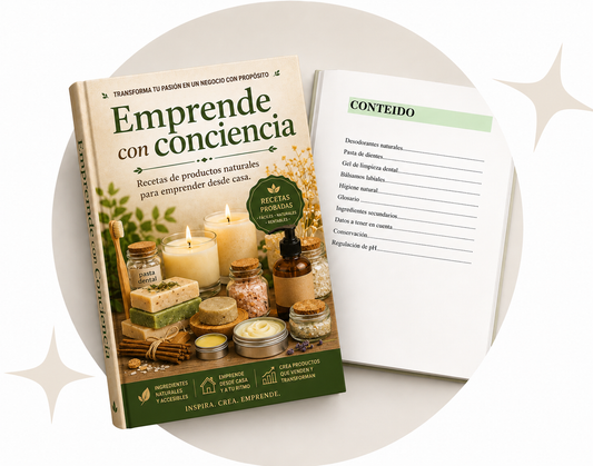 Crea tu marca de Cosmética Natural + 5 BONUS de Regalo 🎁