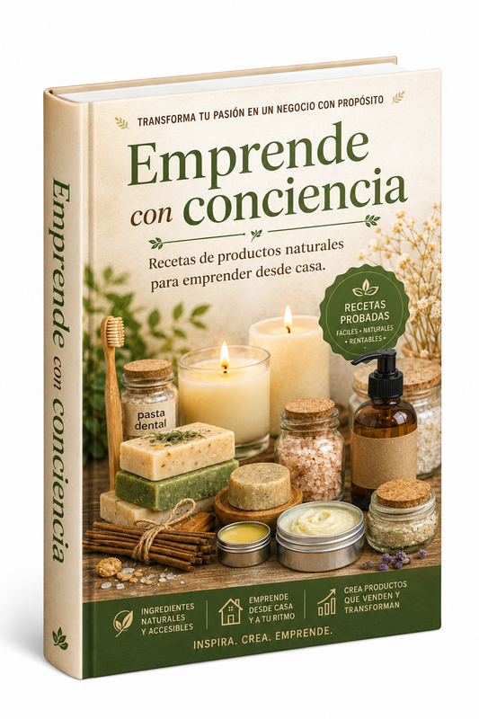 Crea tu marca de Cosmética Natural + 5 BONUS de Regalo 🎁